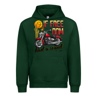 Forest Green if freedom had a sound Urban Hoodie - JahusDesignShop