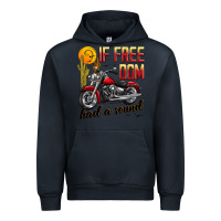 Navy if freedom had a sound Urban Hoodie - JahusDesignShop