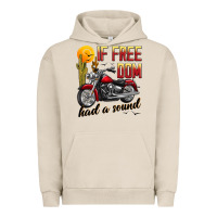 Pigment French Oak if freedom had a sound Urban Hoodie - JahusDesignShop