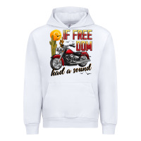 White if freedom had a sound Urban Hoodie - JahusDesignShop