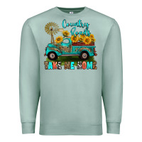 Seafoam country roads take me home Premium Sweatshirt - RanaPortraitStore