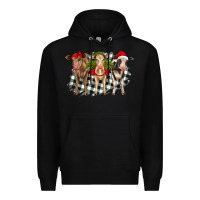 Black Christmas heifers front view Premium Hoodie - RanaPortraitStore