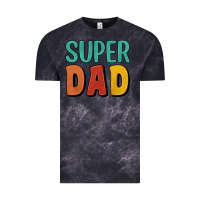 Cloud Black super dad Vintage Tee - Artiststas