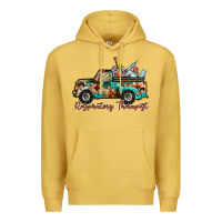 Antique Gold respiratory therapist truck Premium Hoodie - RacoonDesign