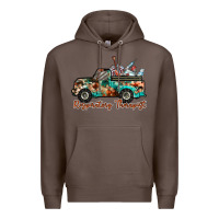Coffee respiratory therapist truck Premium Hoodie - RacoonDesign