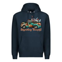 Navy respiratory therapist truck Premium Hoodie - RacoonDesign