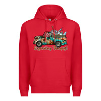 Red respiratory therapist truck Premium Hoodie - RacoonDesign