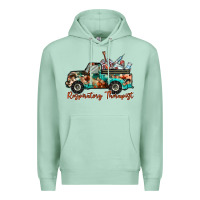 Seafoam respiratory therapist truck Premium Hoodie - RacoonDesign