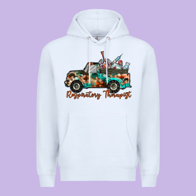 Respiratory Therapist Truck Premium Hoodie Designed By Racoondesign