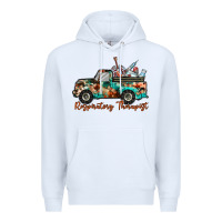 White respiratory therapist truck Premium Hoodie - RacoonDesign