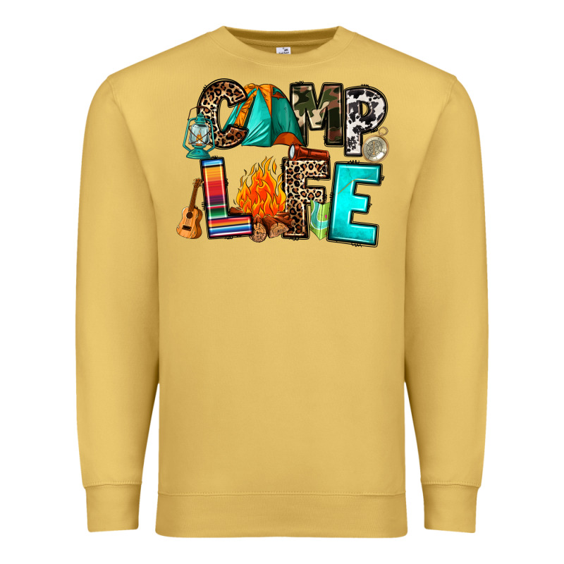 Camp Life Premium Sweatshirt by RanaPortraitStore | Teevron