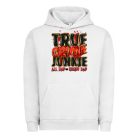 Pigment Lunar Rock true crime junkie all day every day Urban Hoodie - JahusDesignShop