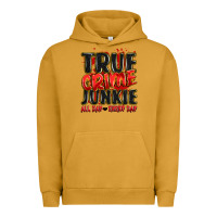Pigment Peanut Butter true crime junkie all day every day Urban Hoodie - JahusDesignShop