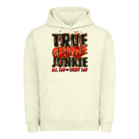 Pigment Pistachio true crime junkie all day every day Urban Hoodie - JahusDesignShop