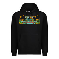 Black tx texas 16oz libbey glass Premium Hoodie - HRA Design Shop