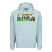 Blue Mist tx texas 16oz libbey glass Premium Hoodie - HRA Design Shop