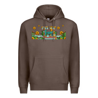 Coffee tx texas 16oz libbey glass Premium Hoodie - HRA Design Shop