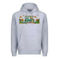 Heather Grey tx texas 16oz libbey glass Premium Hoodie - HRA Design Shop