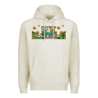 Oatmeal Heather tx texas 16oz libbey glass Premium Hoodie - HRA Design Shop