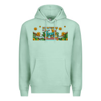 Seafoam tx texas 16oz libbey glass Premium Hoodie - HRA Design Shop