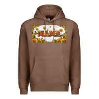 Chestnut sunflowers and butterflies mama license plate Premium Hoodie - HRA Design Shop