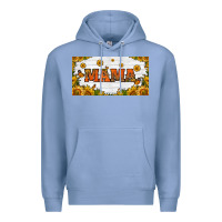 Colony Blue sunflowers and butterflies mama license plate Premium Hoodie - HRA Design Shop