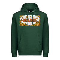 Sports Green sunflowers and butterflies mama license plate Premium Hoodie - HRA Design Shop