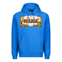 True Royal sunflowers and butterflies mama license plate Premium Hoodie - HRA Design Shop