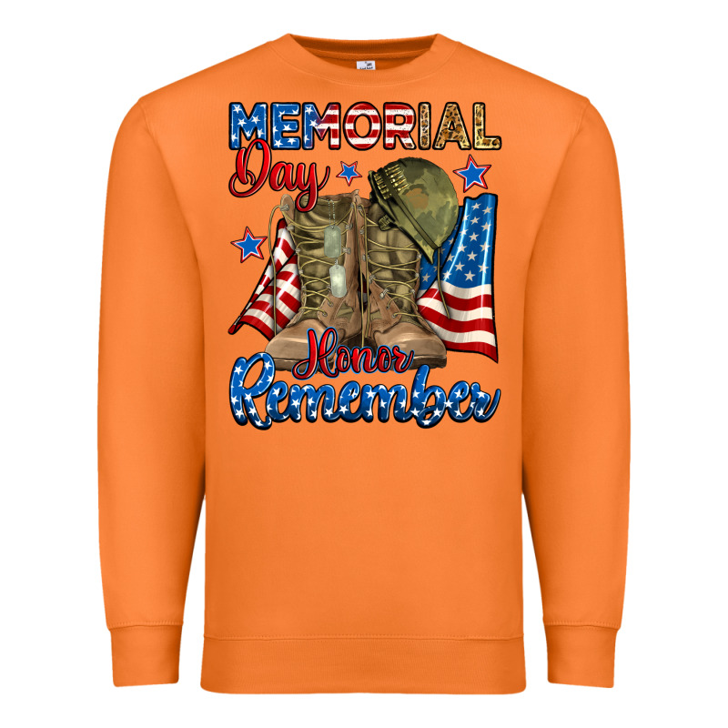 Memorial Day Honor Remember Premium Sweatshirt by RanaPortraitStore | Teevron