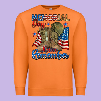 Premium Sweatshirt memorial day honor remember