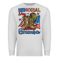 Dove Grey memorial day honor remember Premium Sweatshirt - RanaPortraitStore