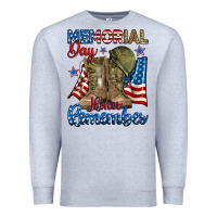 Heather Grey memorial day honor remember Premium Sweatshirt - RanaPortraitStore
