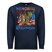 Navy memorial day honor remember Premium Sweatshirt - RanaPortraitStore
