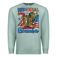 Seafoam memorial day honor remember Premium Sweatshirt - RanaPortraitStore