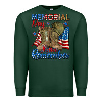 Sports Green memorial day honor remember Premium Sweatshirt - RanaPortraitStore