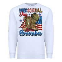 White memorial day honor remember Premium Sweatshirt - RanaPortraitStore
