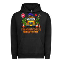 Pigment Black transportation department Urban Hoodie - AdoDesignShop