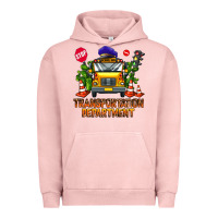 Pigment Salmon transportation department Urban Hoodie - AdoDesignShop