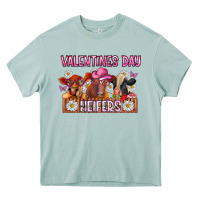 Arona valentines day heifers Heavy Core Tee - CowhideDigitalArt