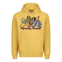 Antique Gold respiratory therapist Premium Hoodie - RacoonDesign