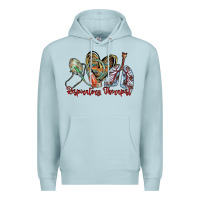 Blue Mist respiratory therapist Premium Hoodie - RacoonDesign