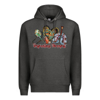 Charcoal Heather respiratory therapist Premium Hoodie - RacoonDesign