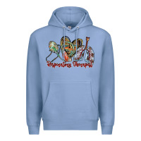 Colony Blue respiratory therapist Premium Hoodie - RacoonDesign