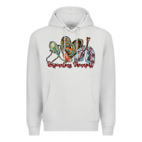 Dove Grey respiratory therapist Premium Hoodie - RacoonDesign