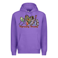 Purple respiratory therapist Premium Hoodie - RacoonDesign