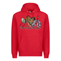 Red respiratory therapist Premium Hoodie - RacoonDesign