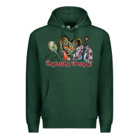 Sports Green respiratory therapist Premium Hoodie - RacoonDesign