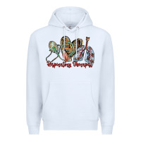 White respiratory therapist Premium Hoodie - RacoonDesign