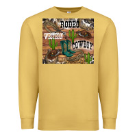 Antique Gold western rodeo Premium Sweatshirt - RanaPortraitStore