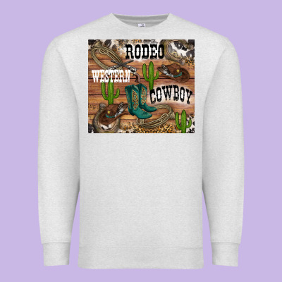 Premium Sweatshirt western rodeo